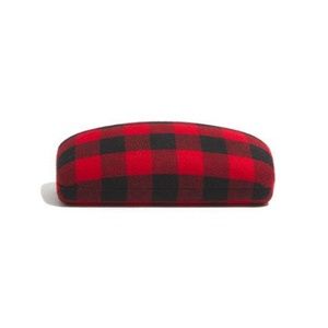 NEW Madewell Buffalo plaid sunglasses case
